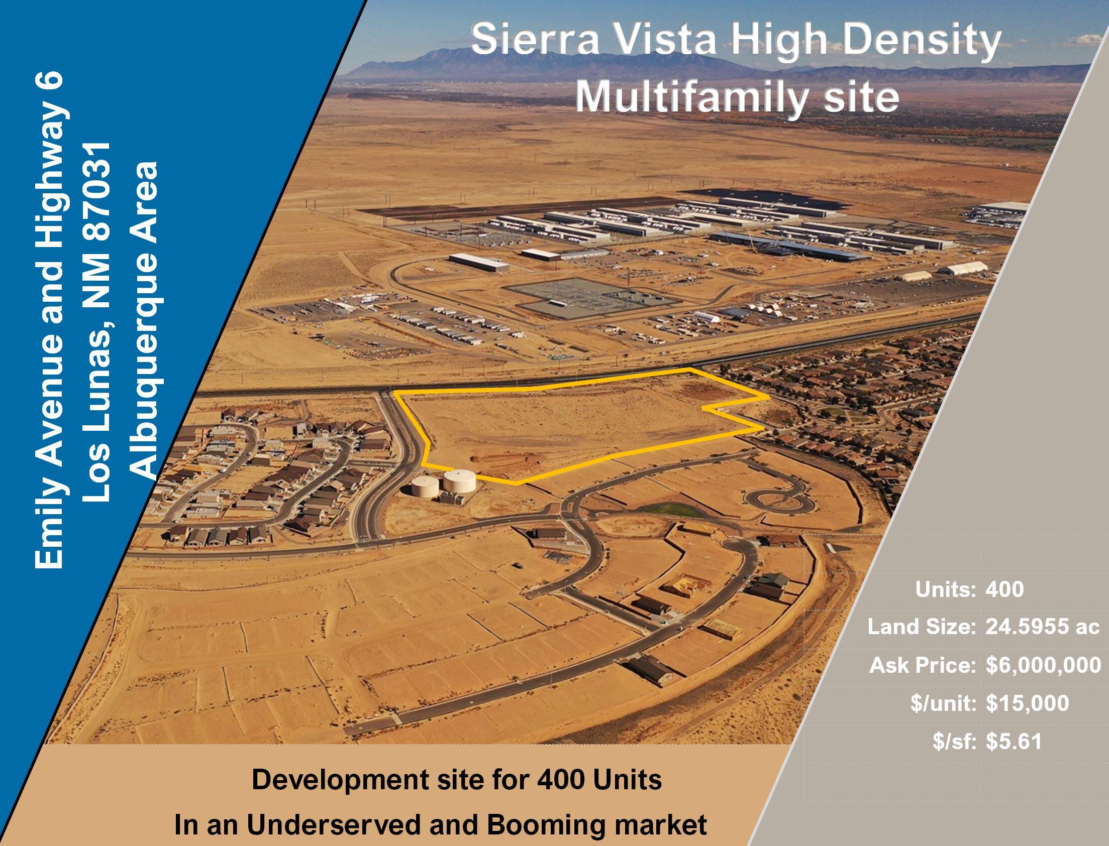 Emily & Highway 6, Los Lunas, NM, 87031 Emily & Highway 6, Los Lunas, NM, 87031