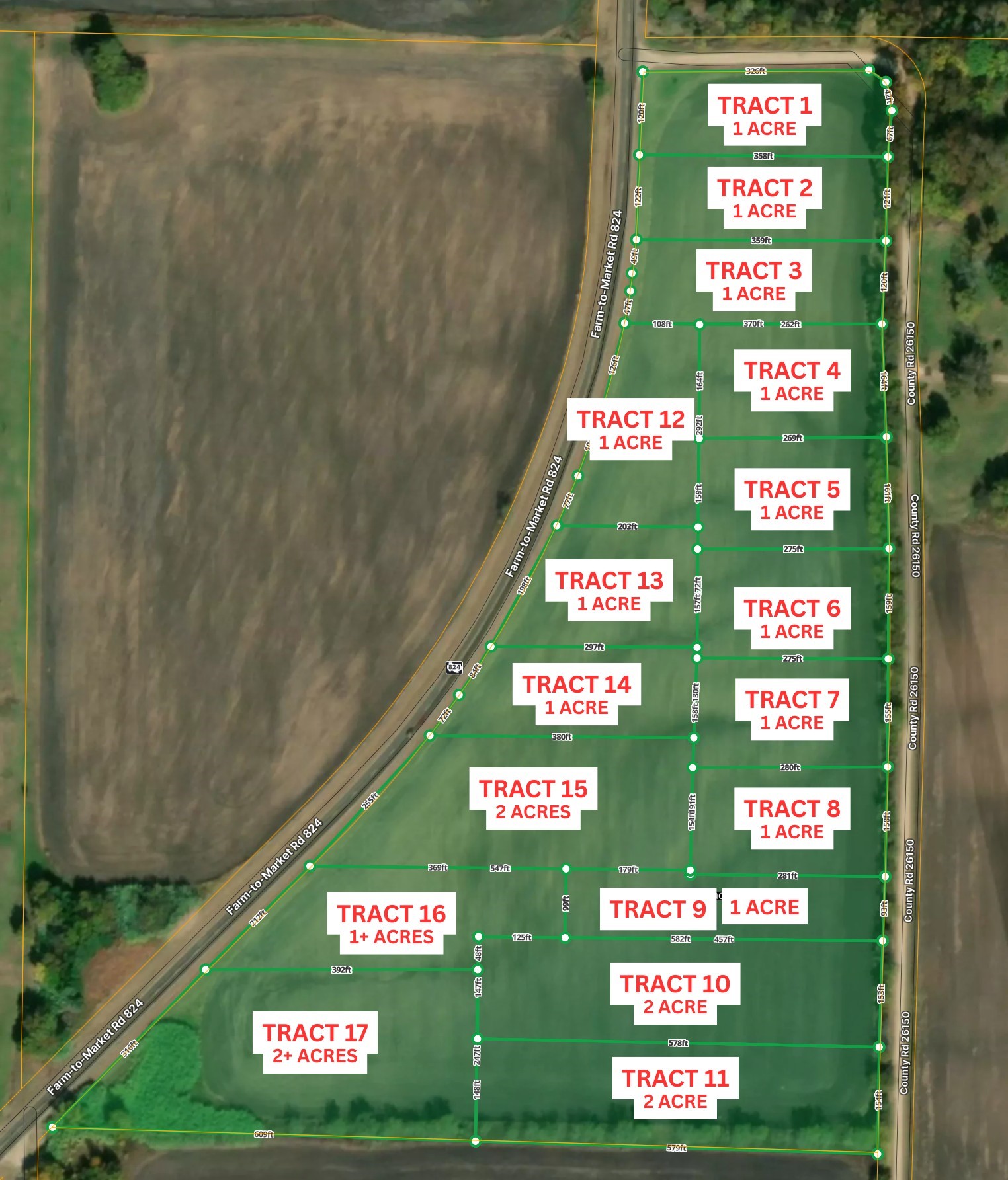 TBD Lot 1 CR 26150, Roxton, TX, 75477